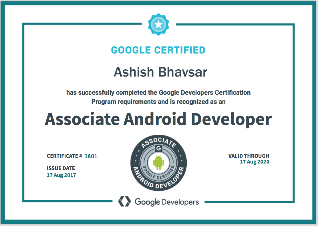 Google Android developer