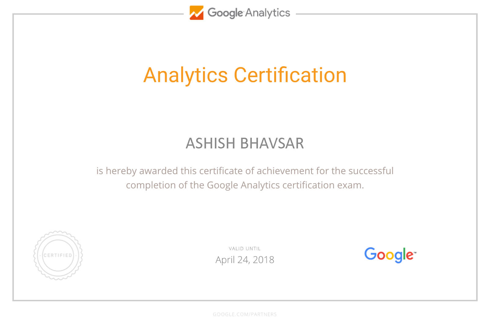 Google Analytics